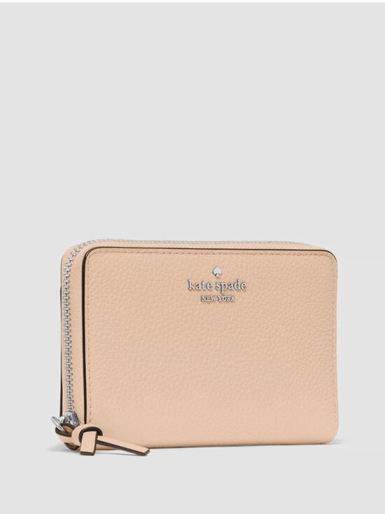 kate spade Handbags - New Kate Spade Knott Medium Wallet Pebble Leather Crisp Peach
